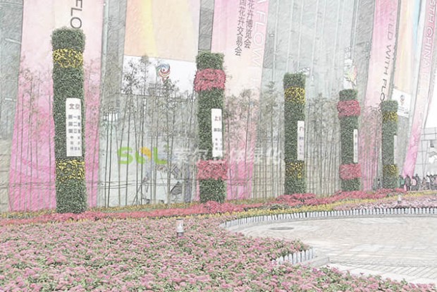 花柱景觀設(shè)計(jì)效果圖