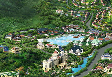 溫泉養(yǎng)生型康養(yǎng)小鎮(zhèn)