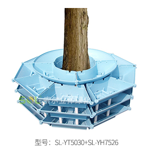 行道樹綠化-花盆式組合造景