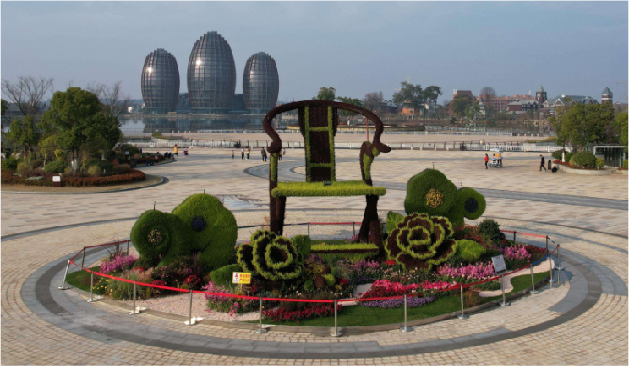 廣場(chǎng)景觀綠化│立體花園解決方案